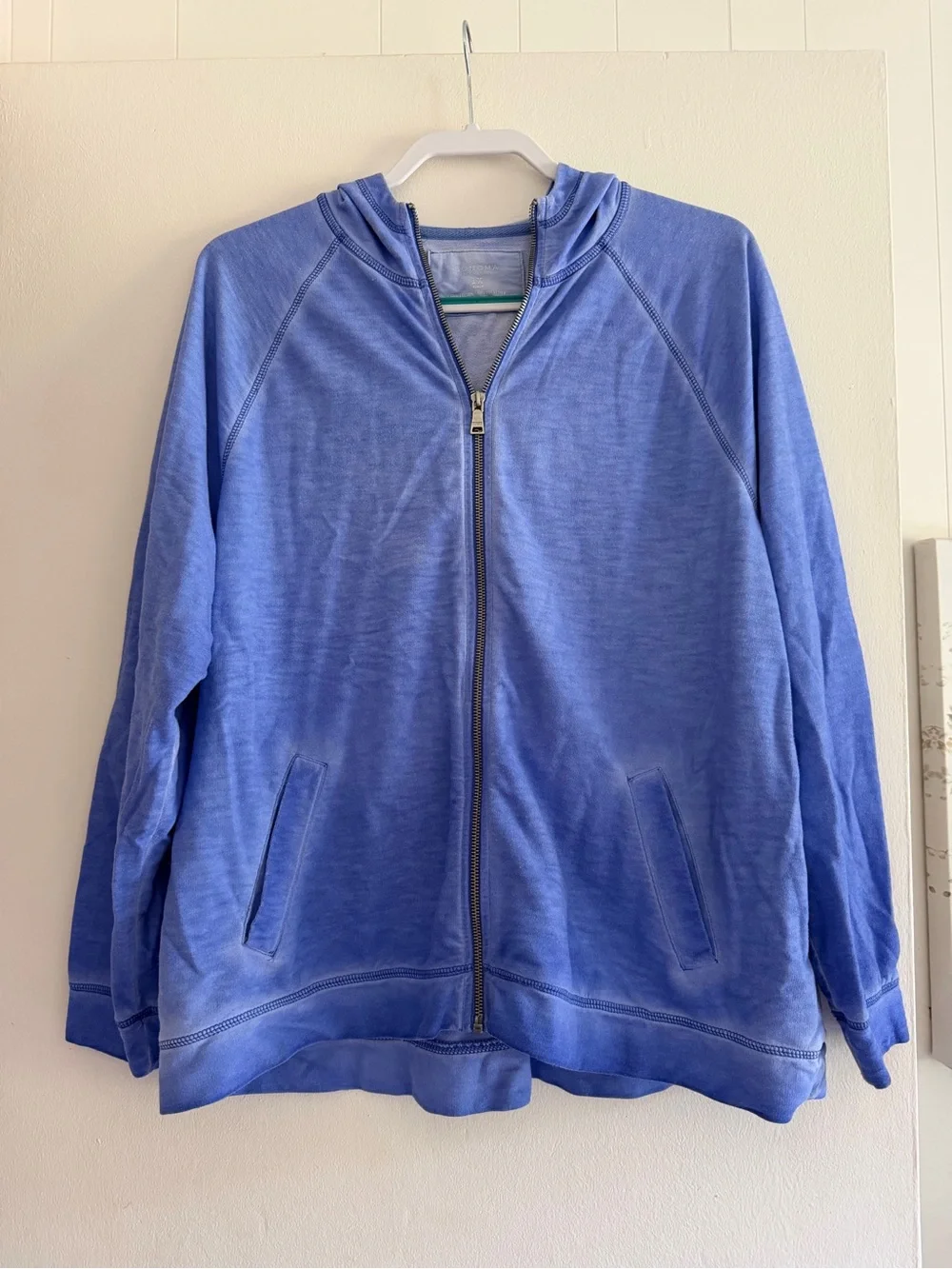 Women’s Blue Full-Zip Hoodie